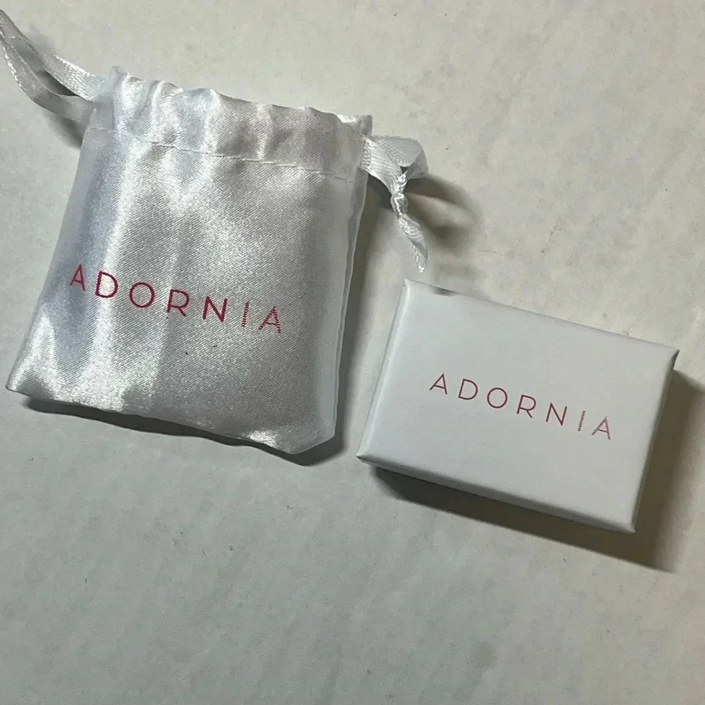 Adornia Blue/Silver Starburst Crystal Earrings‎ - Picture 12 of 12